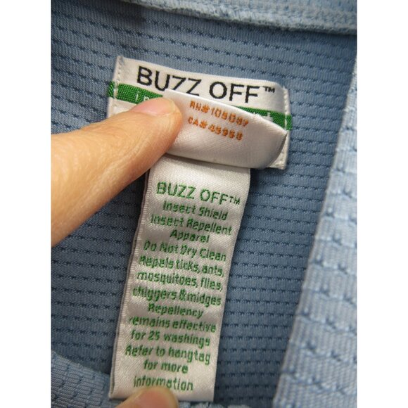 Ariat Sweatshirt XL Buzz Off Insect Repellent 1/2 Zip Performance * - Picture 12 of 15